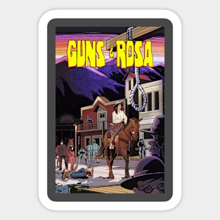 Guns & Rosa: Enough Rope Sticker